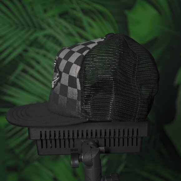 VINTAGE Y2K VANS SKATE TRUCKER HAT CLASSIC STREETWEAR MENS SNAPBACK HAT - Picture 4 of 7